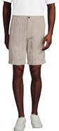 Lands' End 7" Classic Fit Linen Cotton E-Waist Short