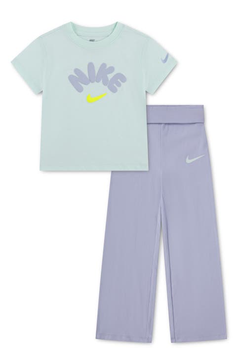 Kids' Bold Play T-Shirt & Wide Leg Pants Set