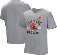 NFL Men's Gray Cleveland Browns Tackle Adaptive T-Shirt