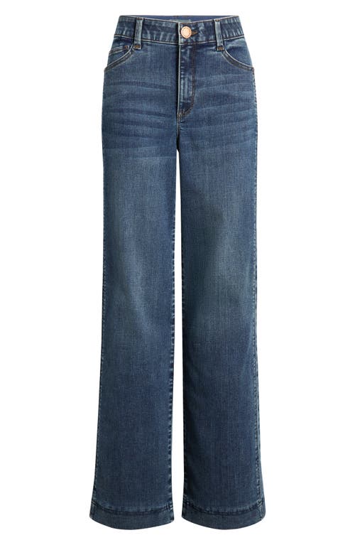 Wit & Wisdom Skyrise Double Side Seam Wide Leg Jeans