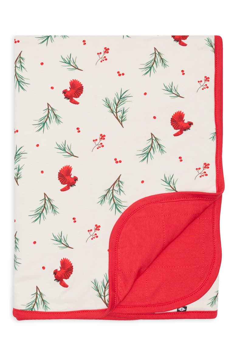 Winter Berry Baby Blanket, Main, color, WINTERBERRY