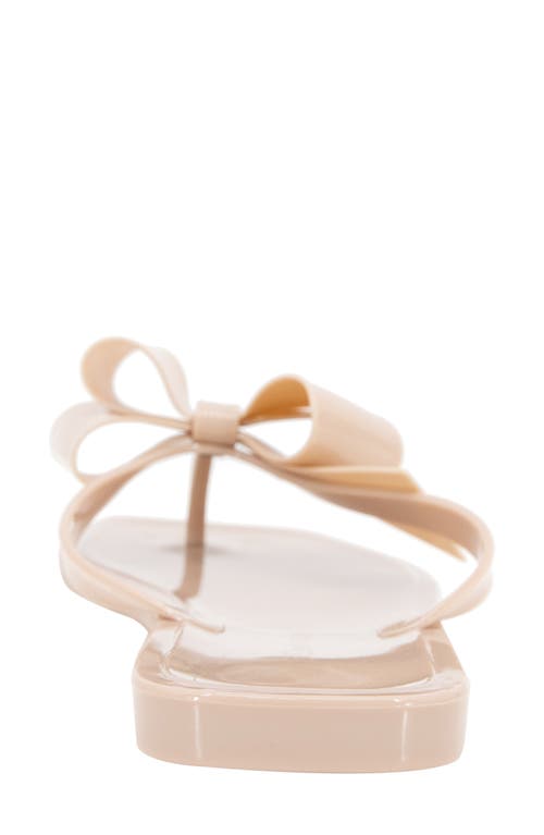 Bcbgeneration Lima Bow Jelly Sandal In Frappe