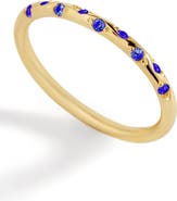 Mint & Lily Dainty Constellation Birthstone Ring