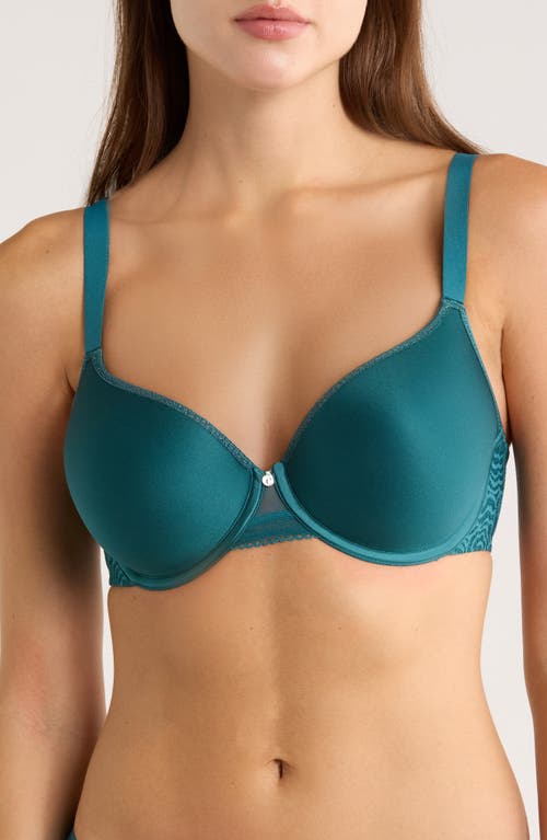 Chantelle Lingerie C Jolie Comfort Convertible T-shirt Bra In Blue