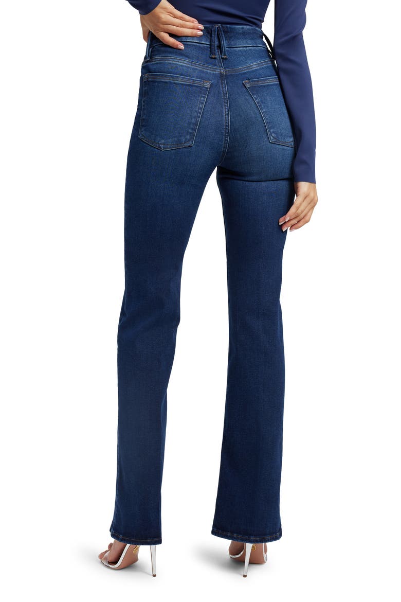 Always Fits Good Classic High Waist Bootcut Jeans, Alternate, color, INDIGO446