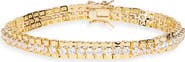 NORDSTROM RACK Cubic Zirconia Inset Tennis Bracelet