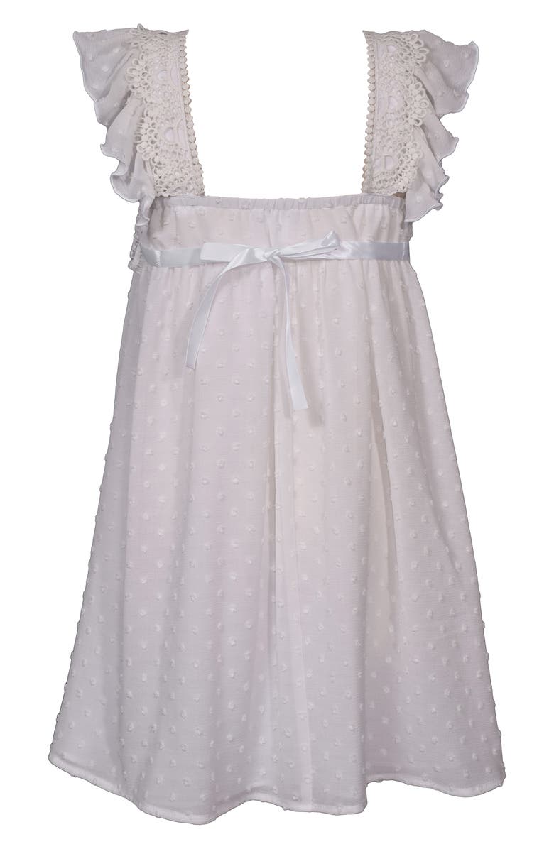 Iris & Ivy Kids' Boho Babydoll Party Dress, Alternate, color, 