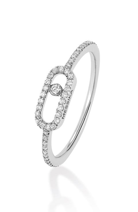 Move Uno Pavé Diamond Ring