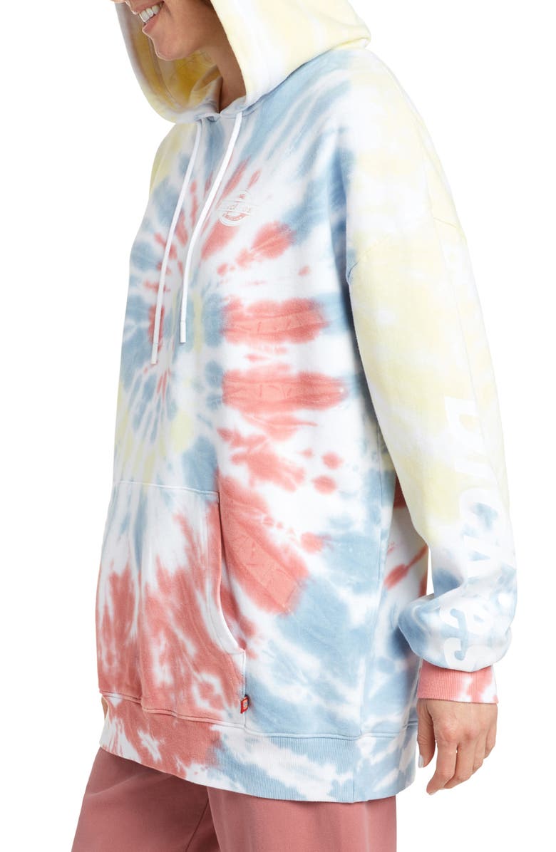 Dickies Tie Dye Oversize Hoodie, Alternate, color, 