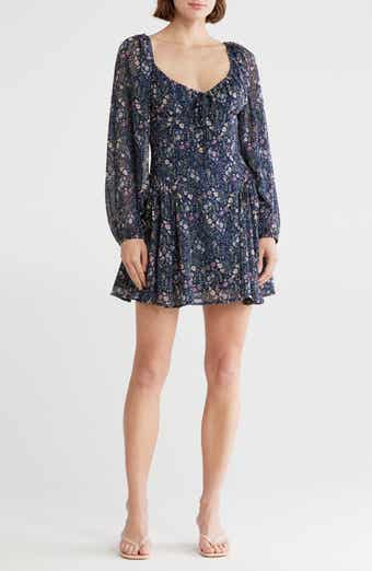 Lush Long Sleeve Minidress