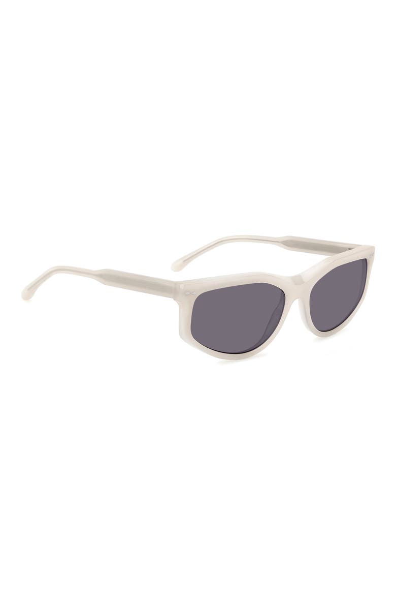 IM 0194/S 59mm Rectangular Sunglasses, Alternate, color, IVORY