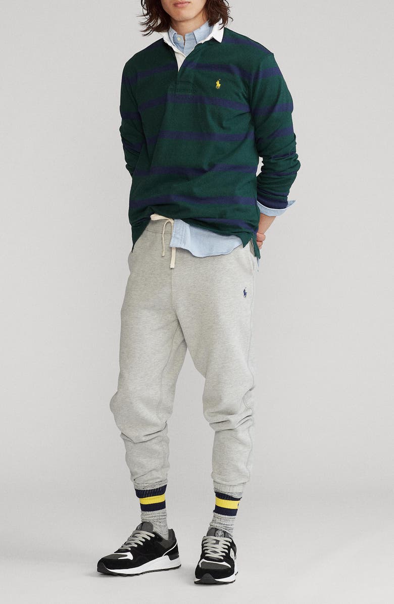 Polo Ralph Lauren Fleece Joggers, Alternate, color, Andover Heather