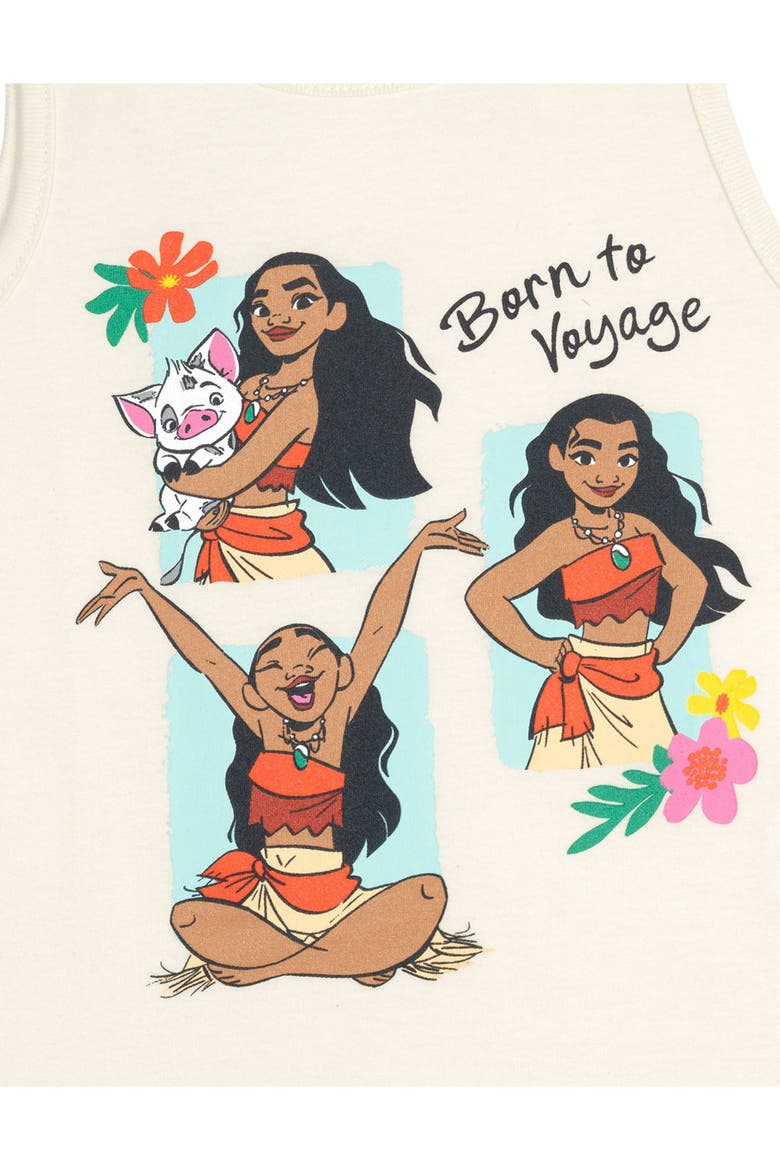 Moana 2-Piece Tee and Shorts Set, Alternate, color, Tusk Multi Moana