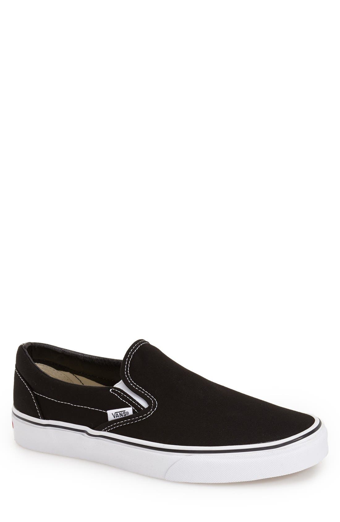Vans Classic Slip-On Sneaker, Main, color, Black