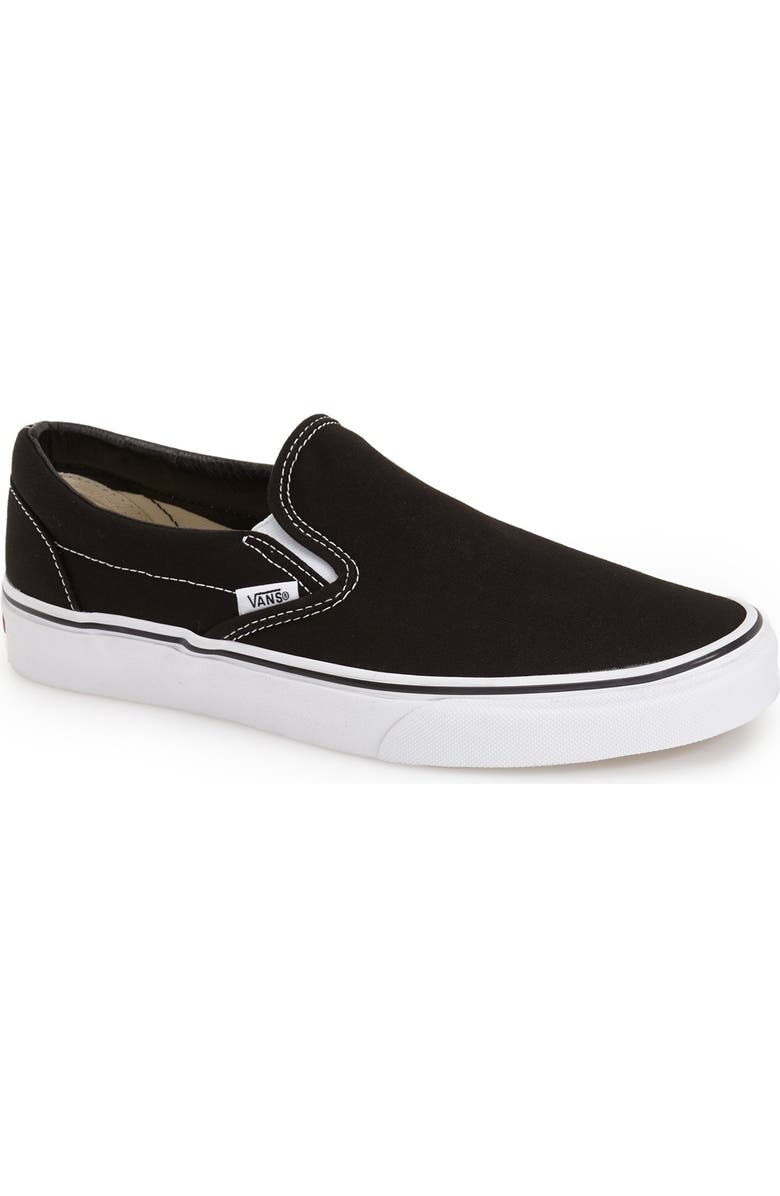 Vans Classic Slip-On Sneaker, Main, color, Black