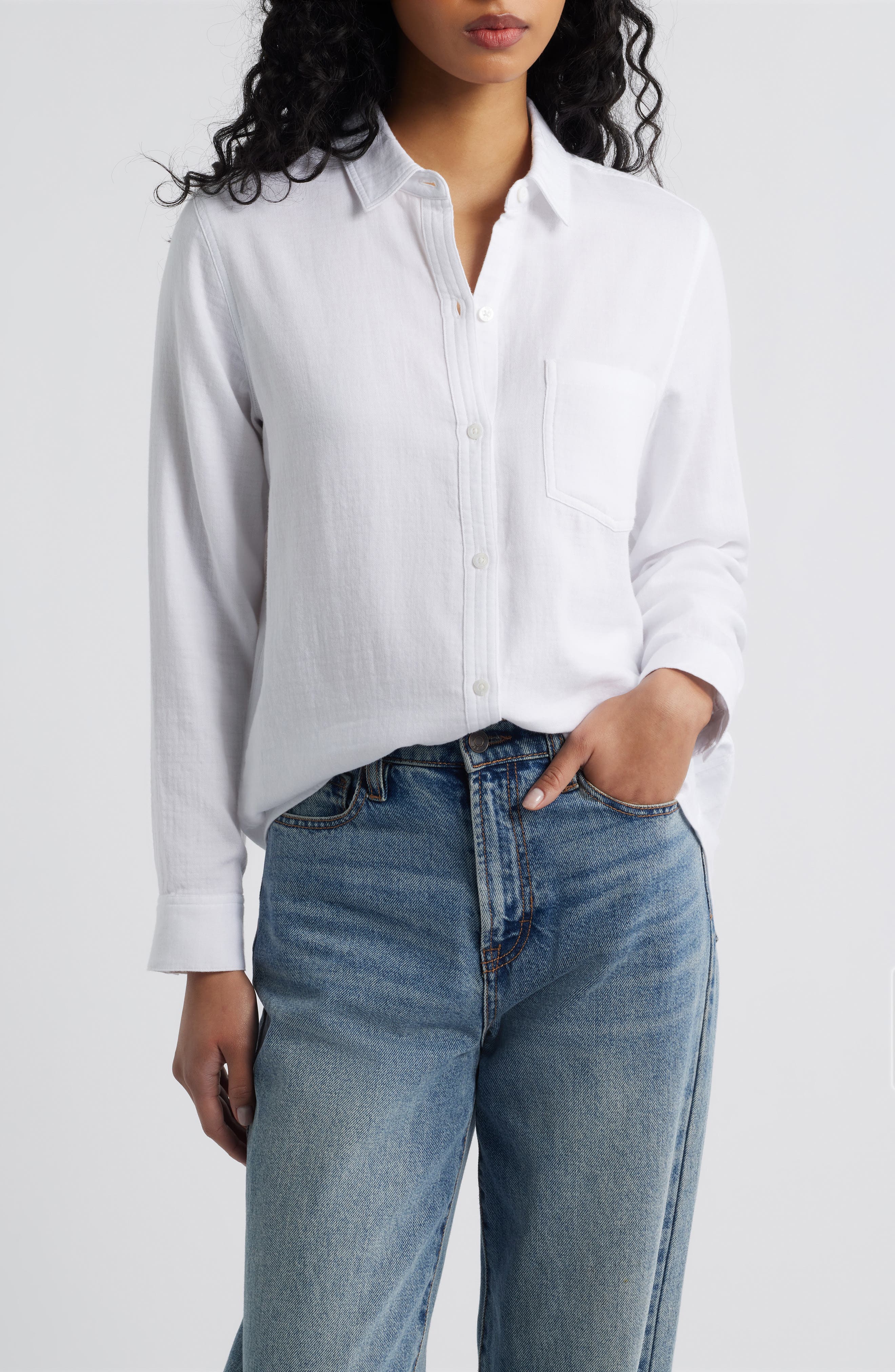 Freeman Cotton Button-Up Shirt