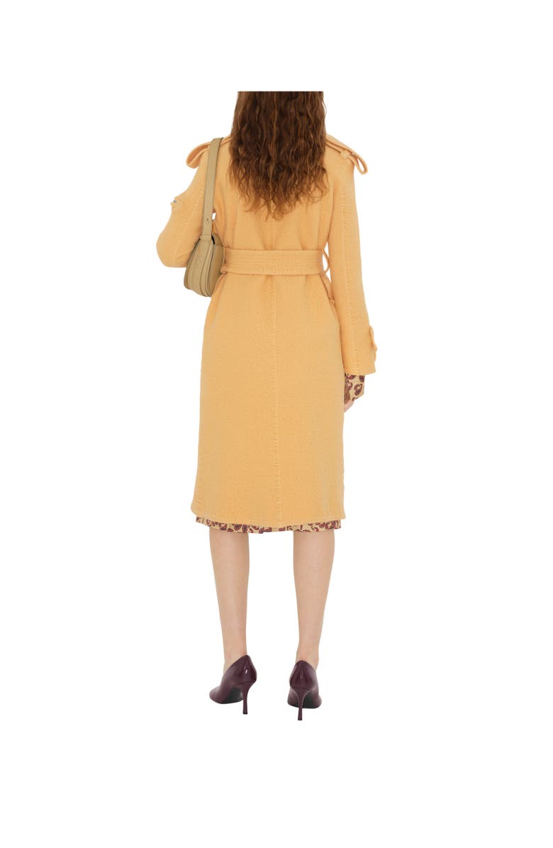 Burberry Wool Trench Coat, Alternate, color,