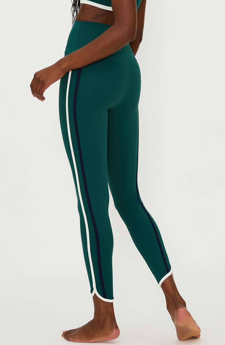 Beach Riot Nella Leggings, Alternate, color, Pine Green
