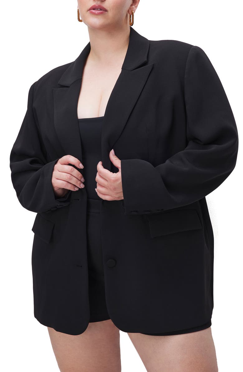Luxe Suiting Boyfriend Blazer