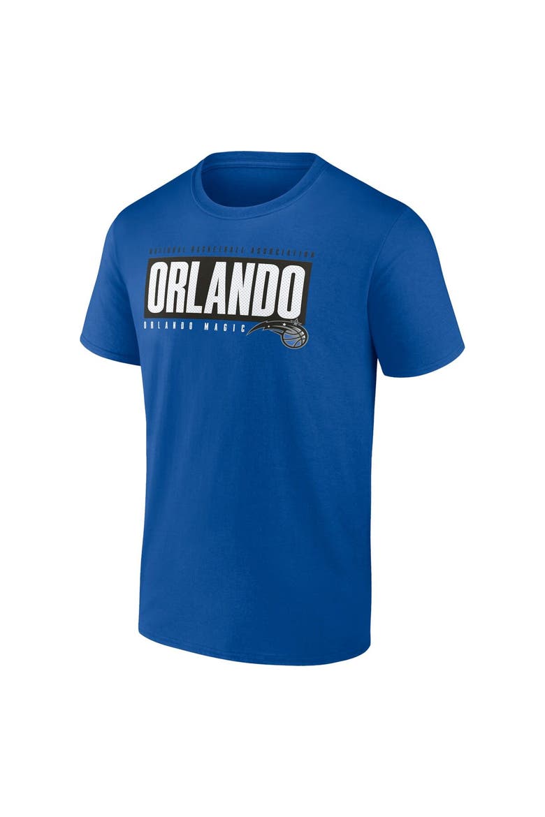 Men's Fanatics Branded Blue Orlando Magic Box Out T-Shirt, Alternate, color, Blue