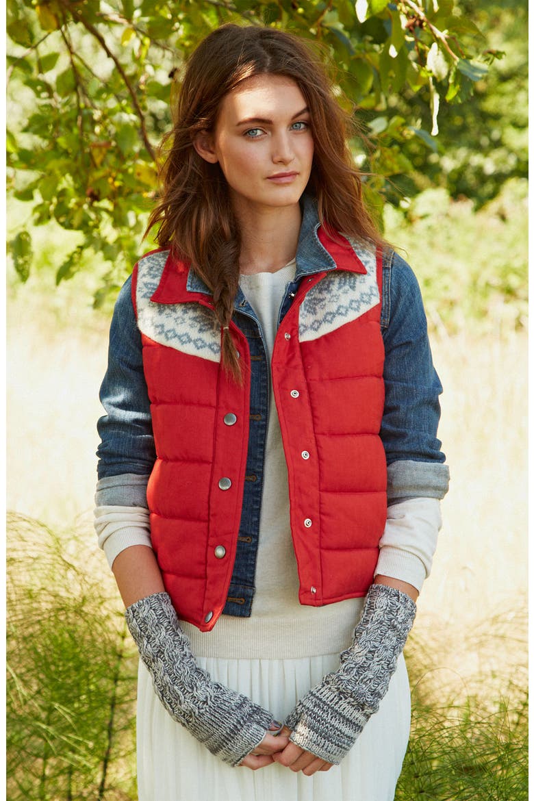 Basic Denim Jacket, Alternate, color, DARK WASH
