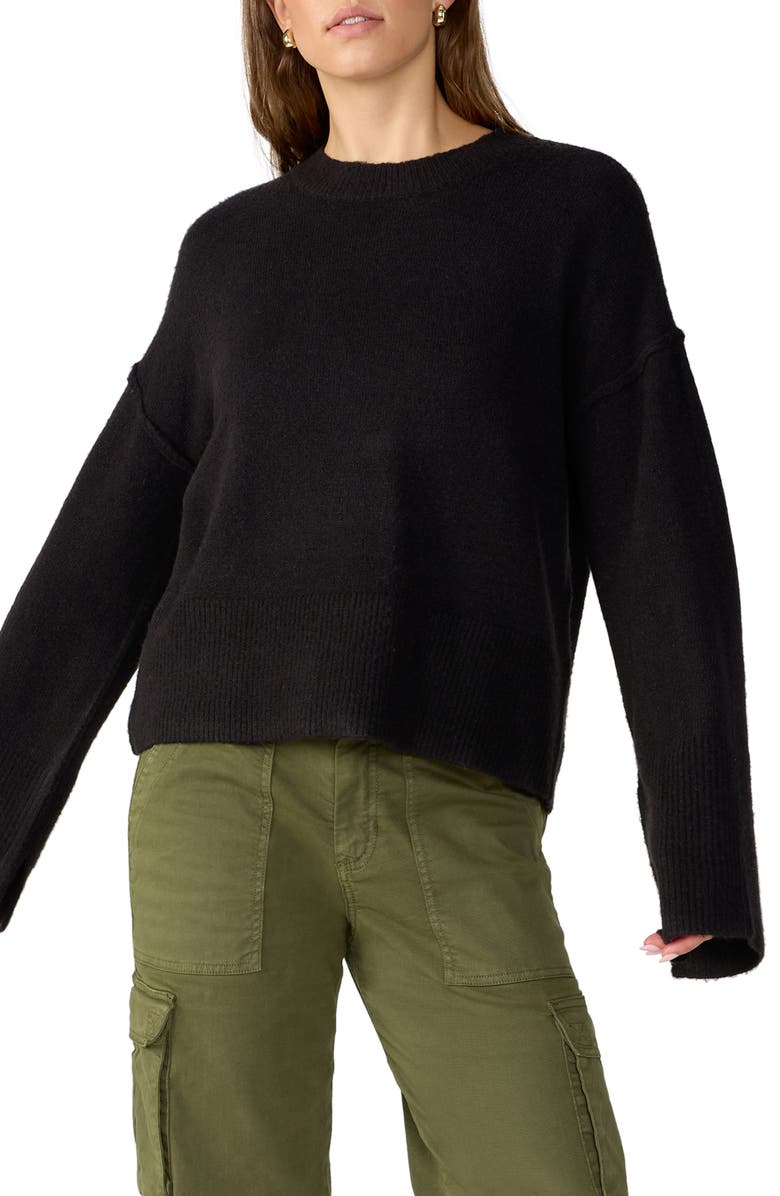 Sanctuary Sundays Crewneck Sweater, Main, color,