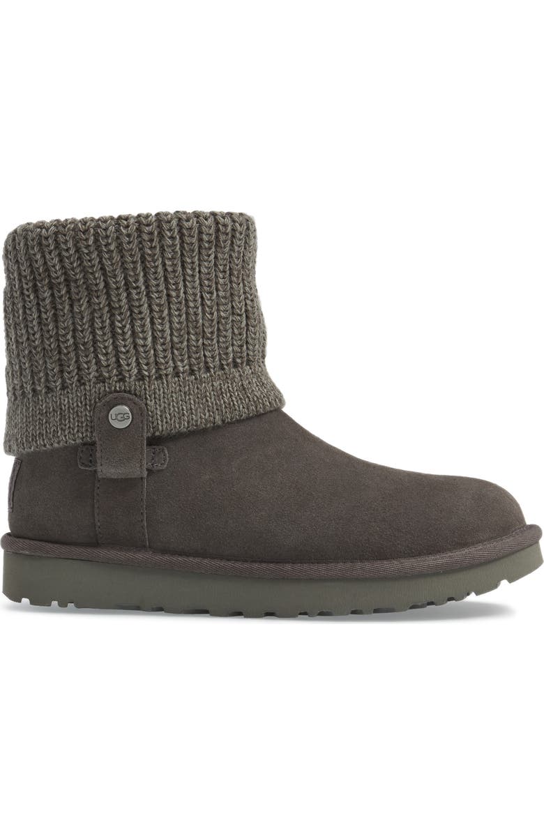 UGG<sup>®</sup> Saela Rib-Knit Cuff Boot, Alternate, color,
