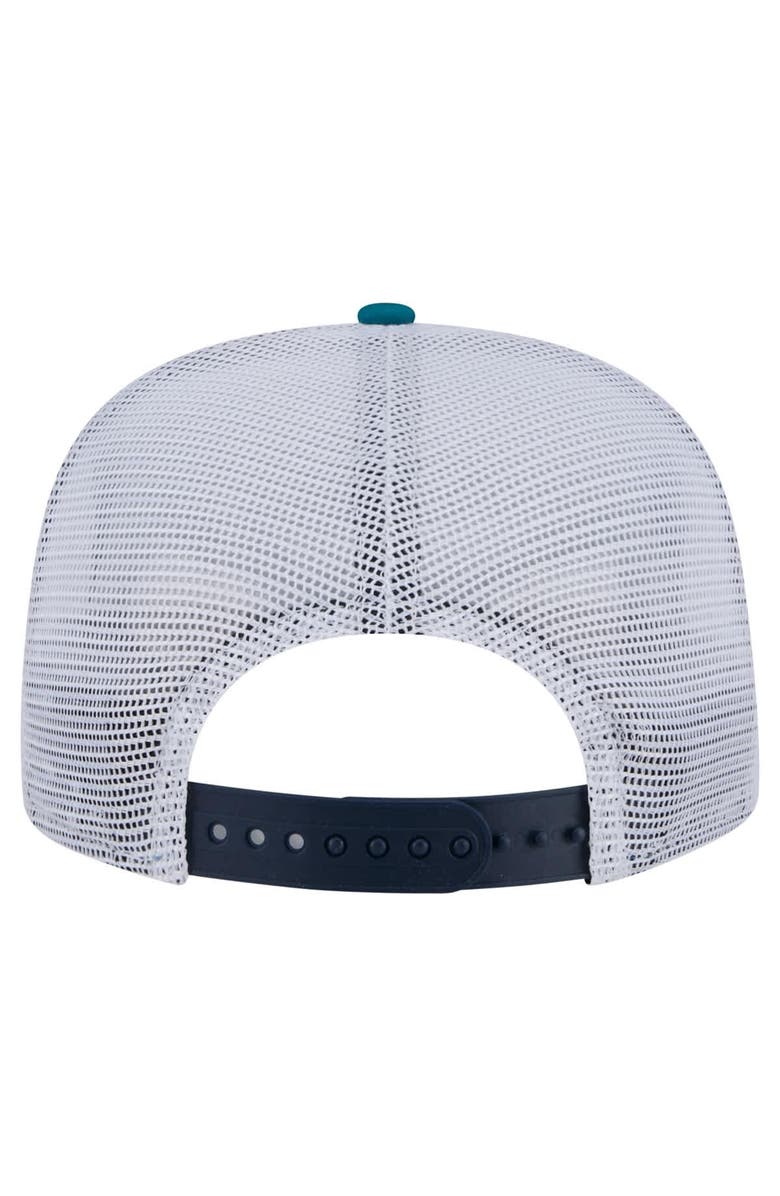 New Era Men's New Era Seattle Mariners Tie-Dye Golfer Trucker Adjustable Hat, Alternate, color, 