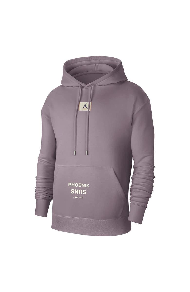 Jordan Brand Men's Jordan Brand Purple Phoenix Suns Courtside Statement Edition Pullover Hoodie, Alternate, color, 