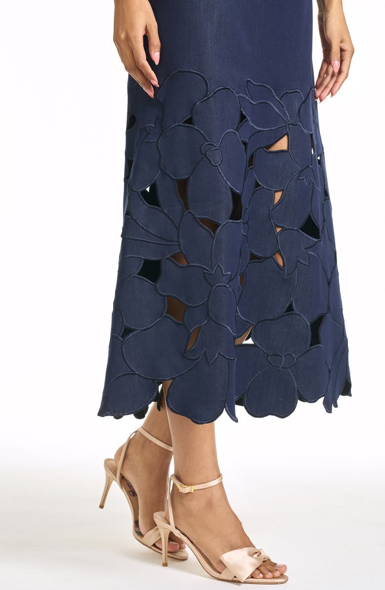 Sachin & Babi Sabette Denim Midi Dress, Alternate, color, Denim