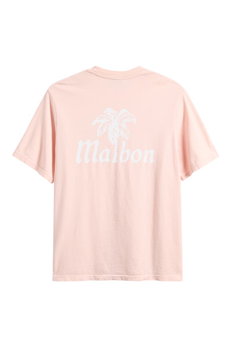 Bermuda Playa Graphic Cotton T-Shirt, Alternate, color, ROSY TOUCH