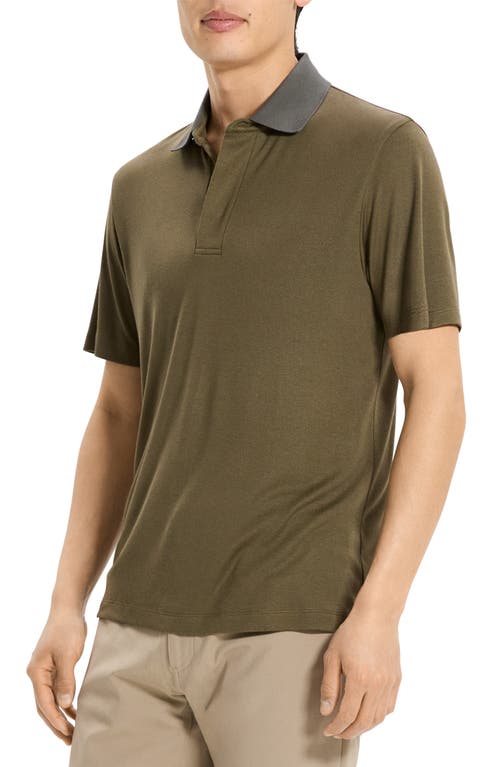Theory Kayser Anemone Milano Polo In Green