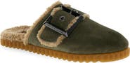 Voile Blanche Fredrik Faux Shearling Mule
