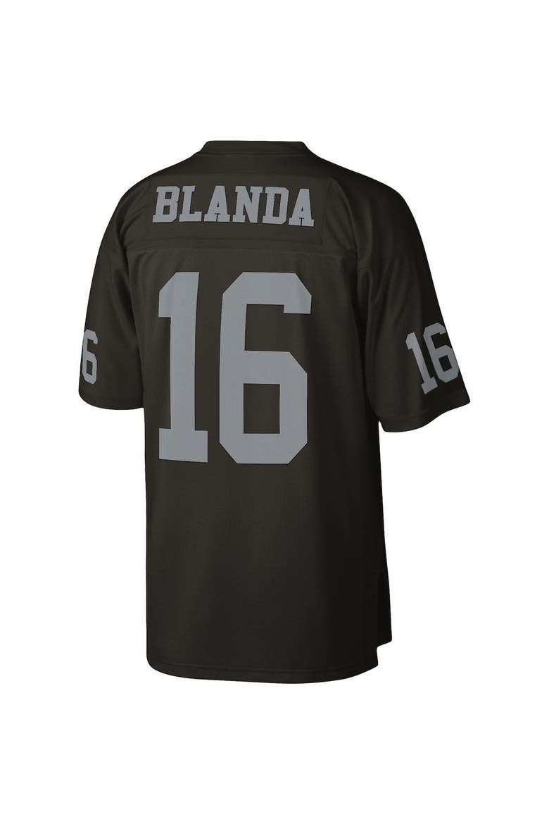 Men's Mitchell & Ness George Blanda Black Las Vegas Raiders 1967 Legacy Replica Jersey, Alternate, color, Black