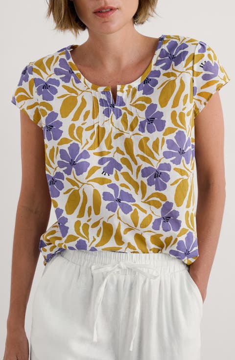 Garden Gate Organic Cotton Voile Top