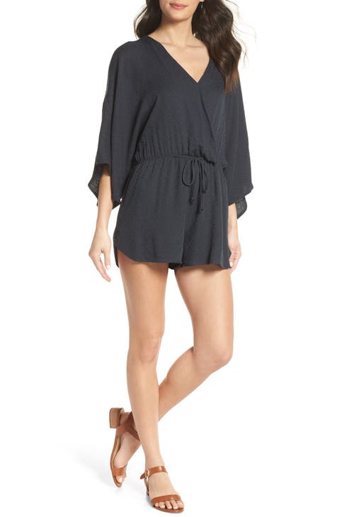 Mayfair Kimono Sleeve Romper Mayfair Kimono Sleeve Romper