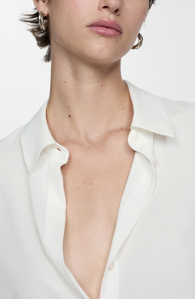 Fluid Button-Up Shirt