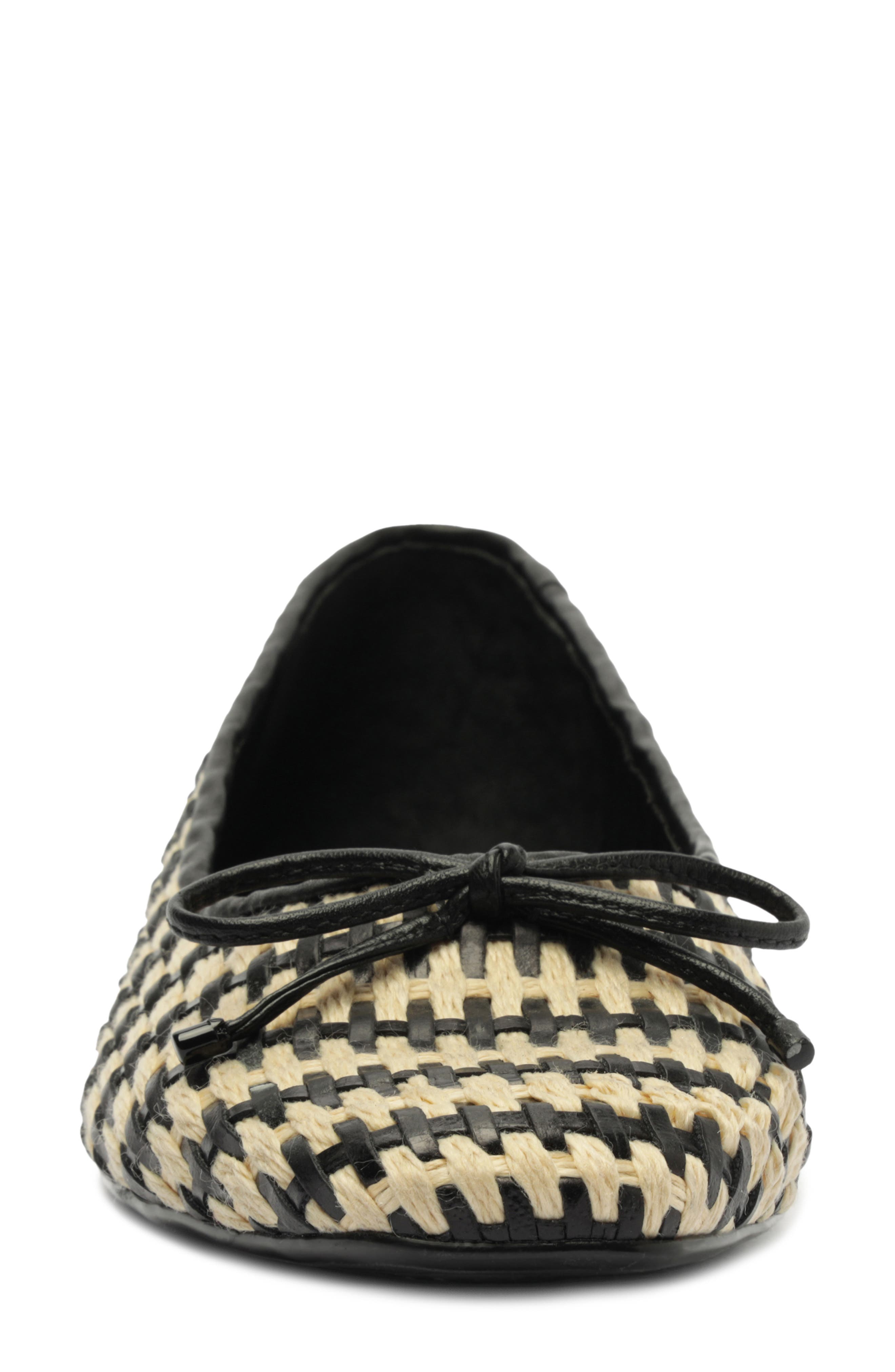 Schutz Arissa Woven Ballet Flat, Alternate, color, 