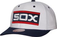 Mitchell & Ness Men's Mitchell & Ness White Chicago White Sox Cooperstown Collection Pro Crown Snapback Hat