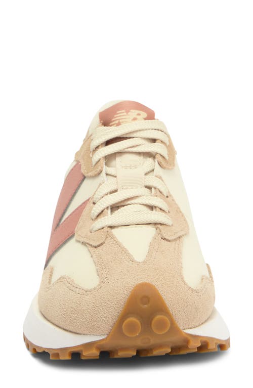 Shop New Balance 327 Sneaker In Incense/bone