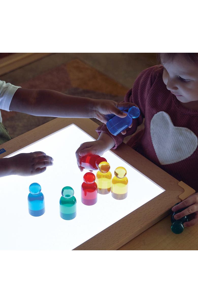 Kaplan Early Learning Company Light and Color People Set - 8 Pieces, Alternate, color, Multicolored