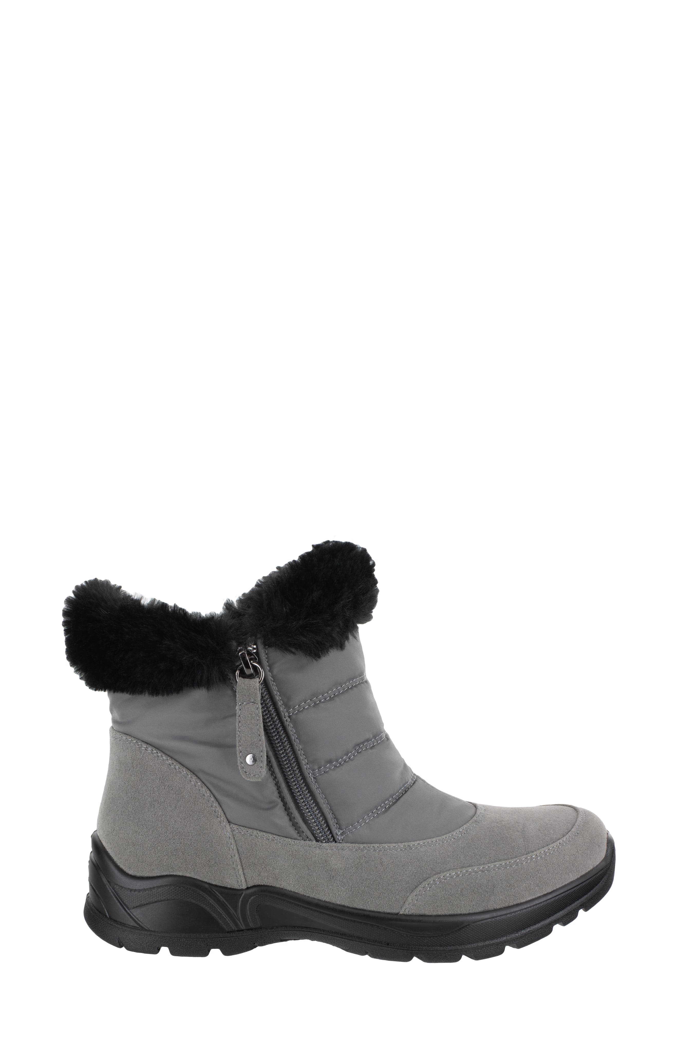 Frosty Faux Fur Boot, Alternate, color, GREY
