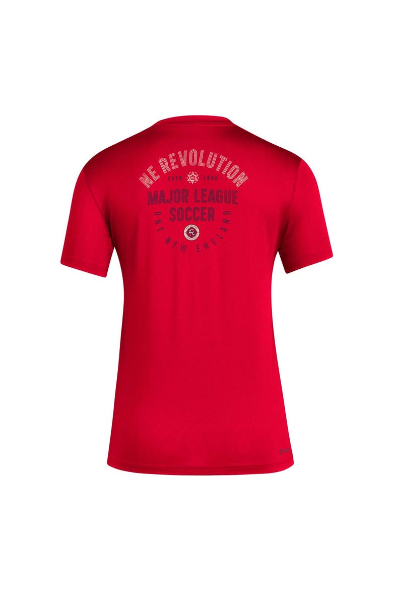 Women's adidas Red New England Revolution Local Stoic T-Shirt, Alternate, color, Red