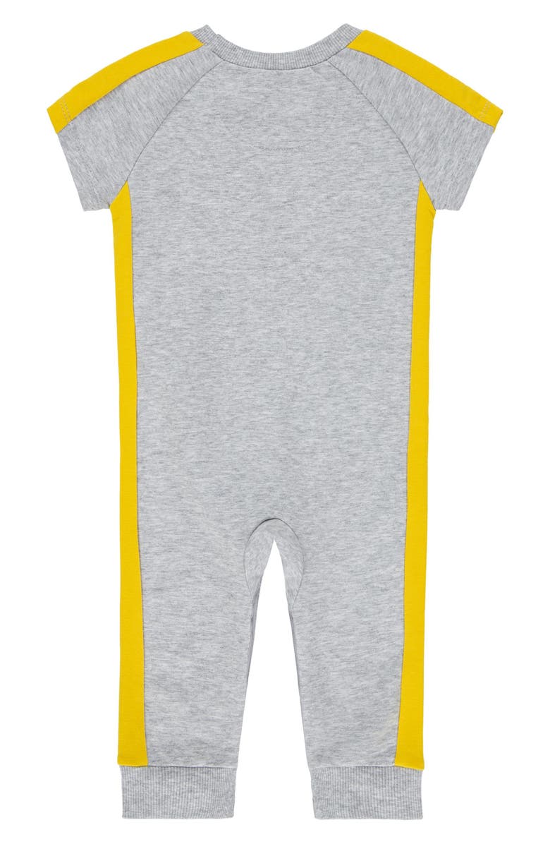 Nike Short Sleeve French Terry Romper, Alternate, color, 