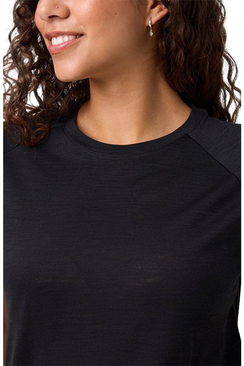 Wasatch Adventure Rws Merino Lt-Wt Tech Tee - Women's, Alternate, color, Black