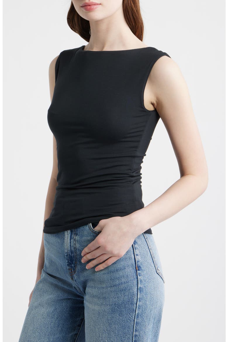 Luca Reversible Tank, Alternate, color, BLACK