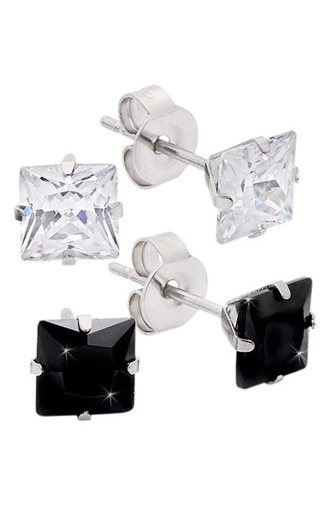 Set of 2 Stud Earrings