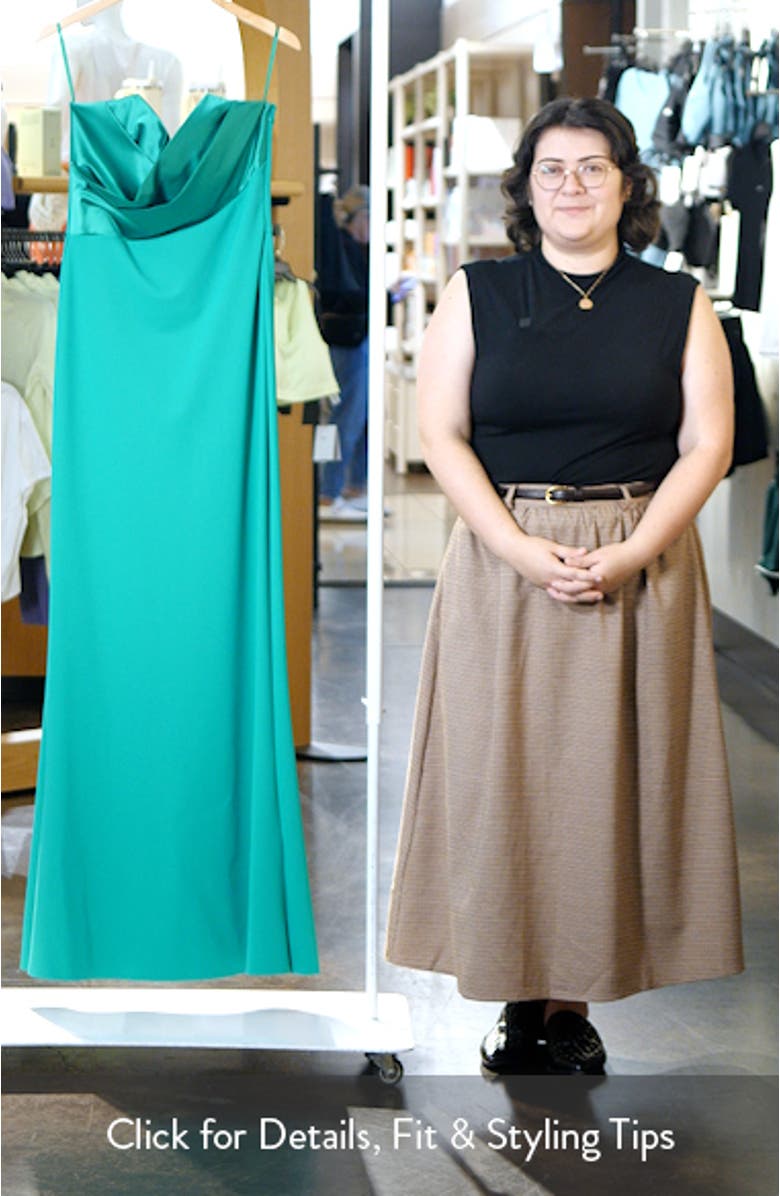 Bairei Strapless Trumpet Gown, sales video thumbnail