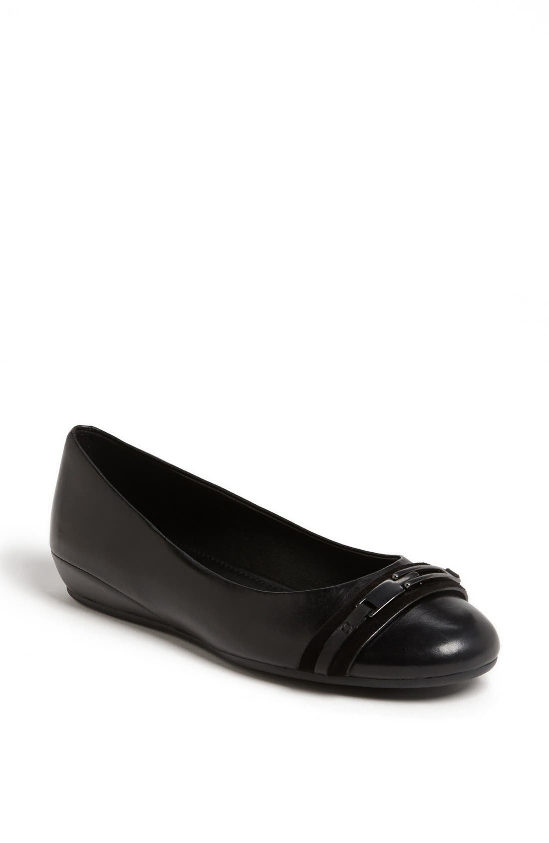 ECCO 'Owando' Ballerina Flat, Main, color, 