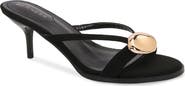 BERNESS Royalty Kitten Heel Sandal
